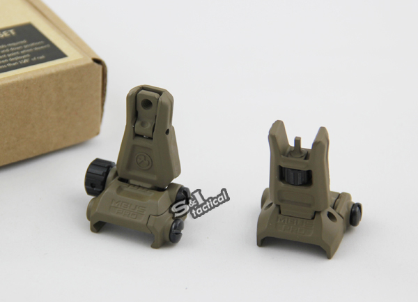 Latest New MBUS PRO Gen3 Back Up Sight Pair Folding Sight